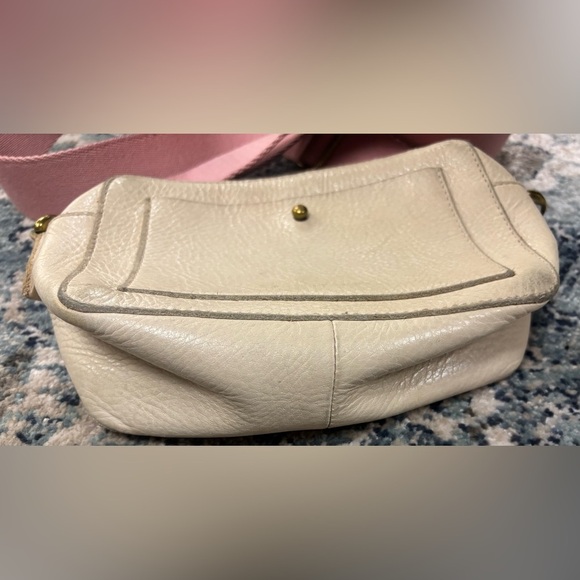 Madewell The Transport Camera Bag, Pink & White - Picture 3 of 9